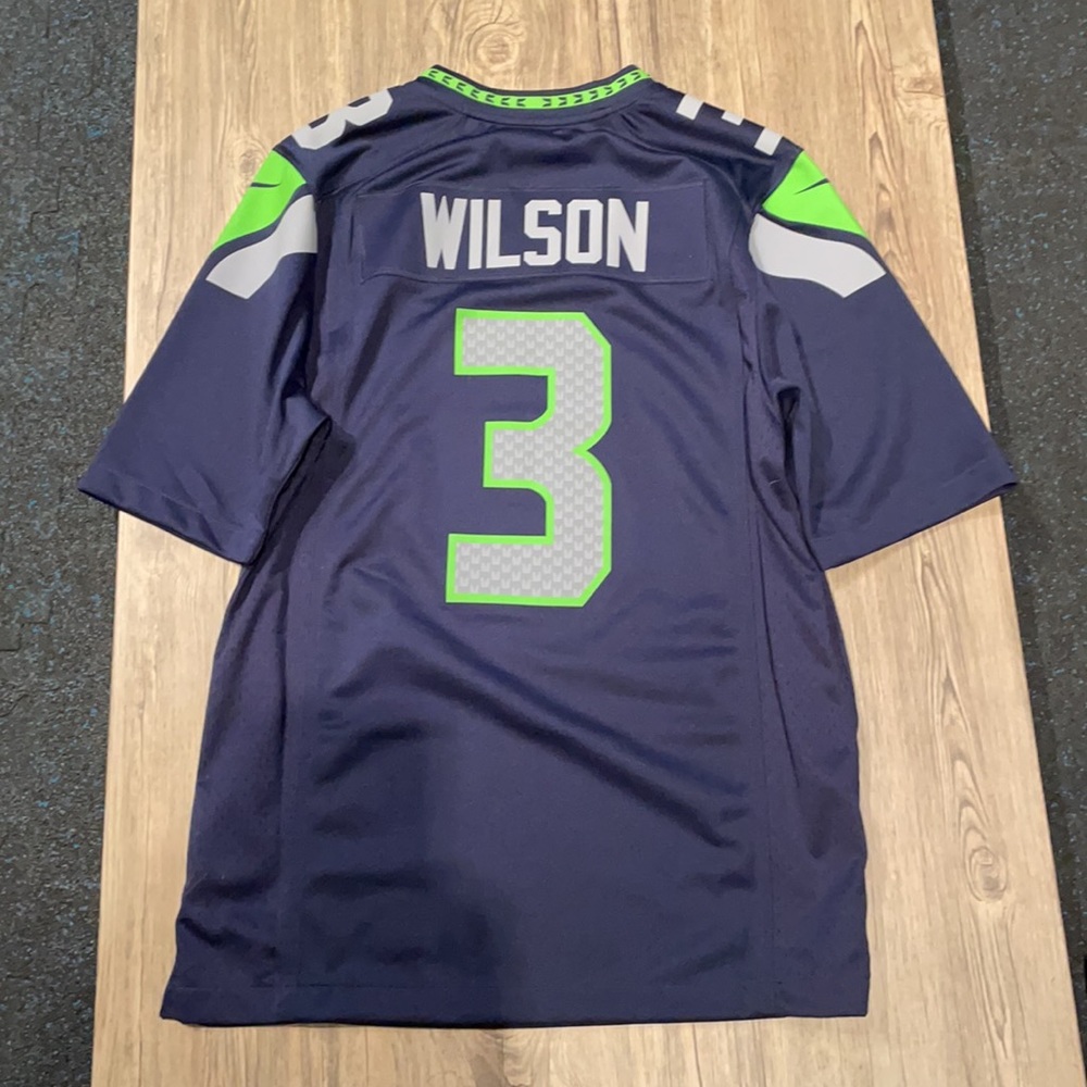 Russell Wilson Seahawks Football Jersey